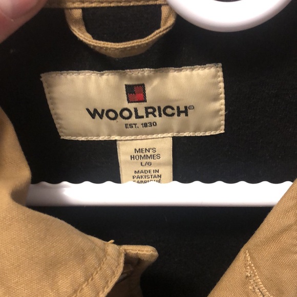 Brown Woolrich lined coat - Picture 3 of 3